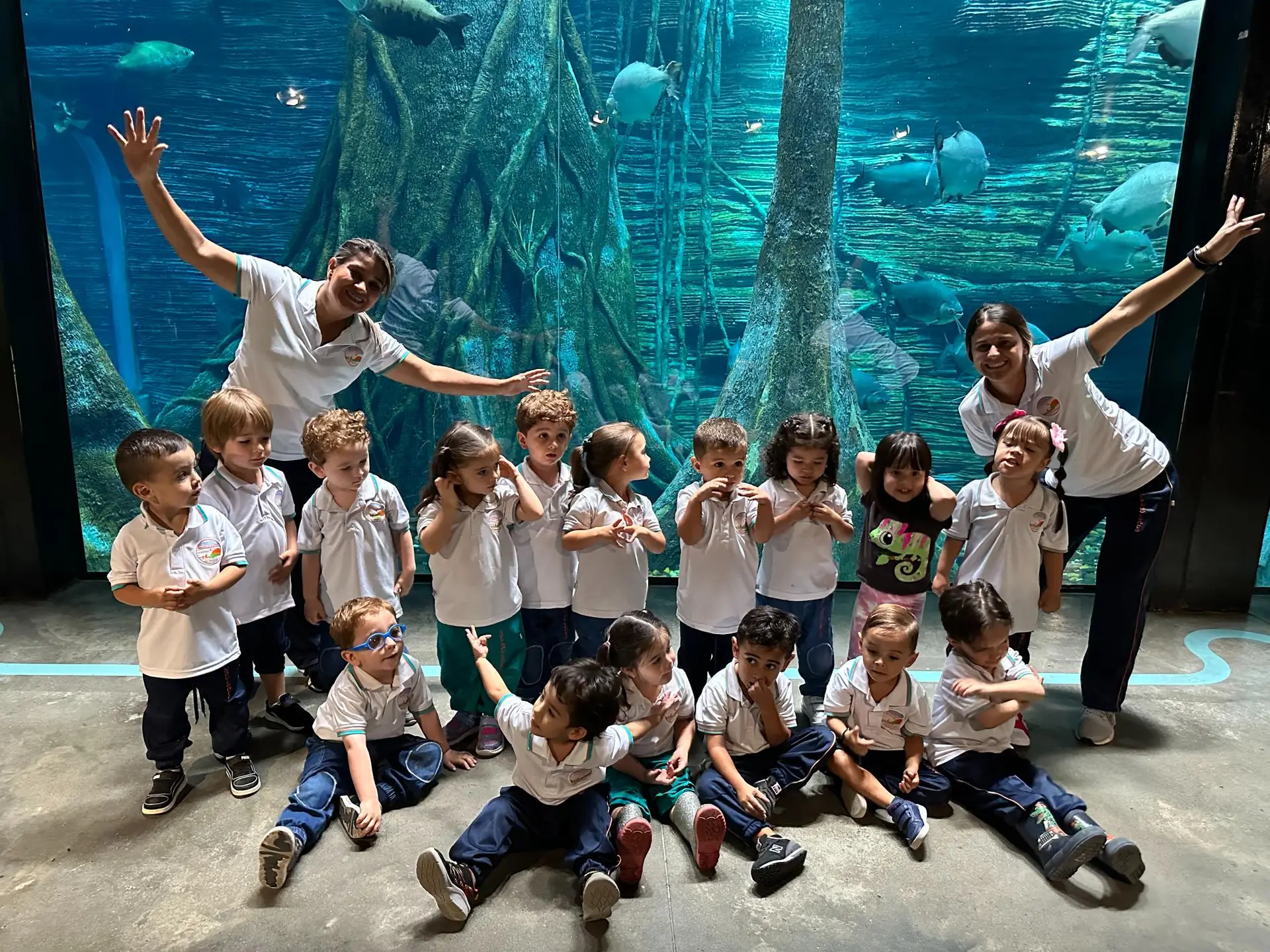 Salida pedagógica al acuario del Parque Explora